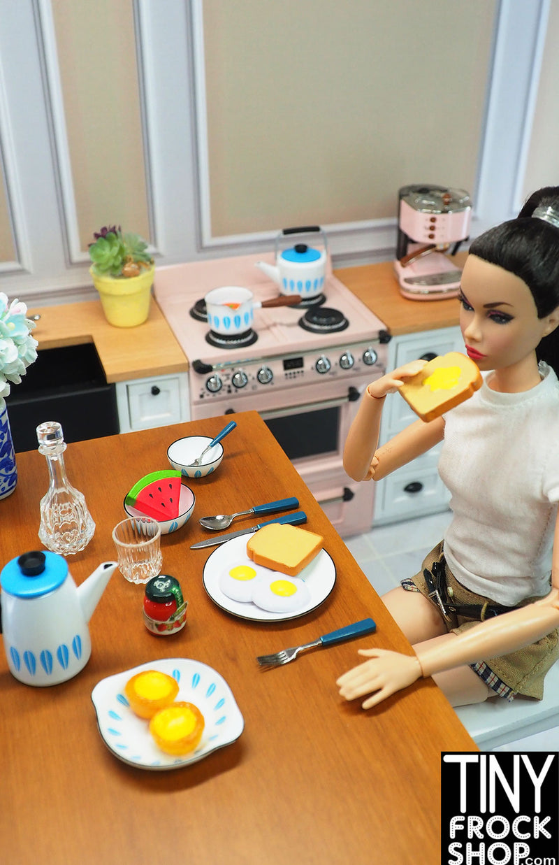 12" Fashion Doll 7 Piece Kitchen Housewares Sets - More Colors