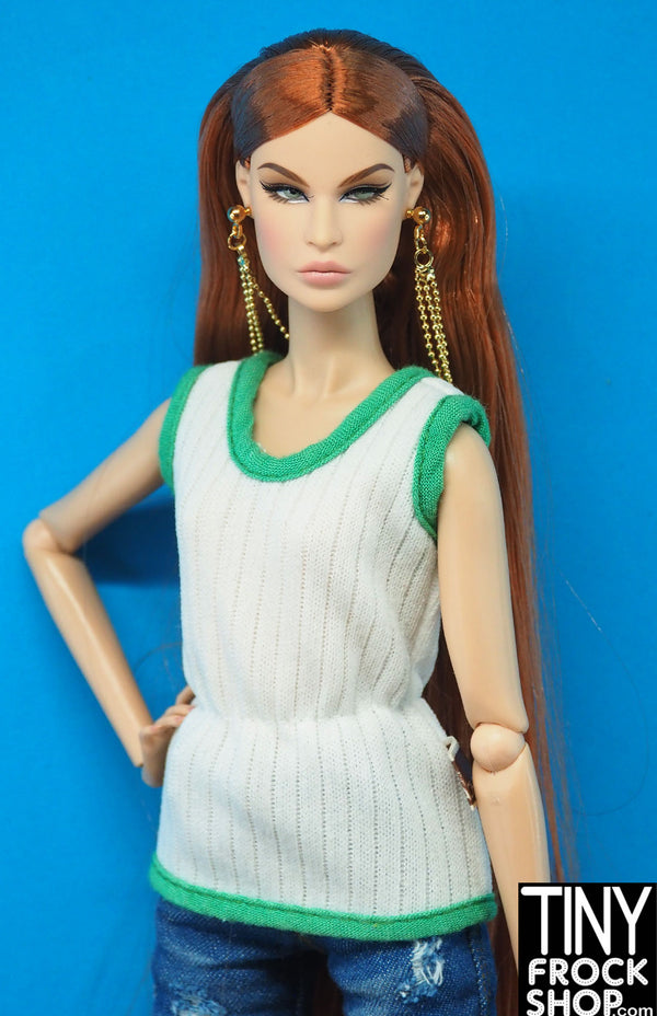 12" Fashion Doll Jordache Vintage Rib Top