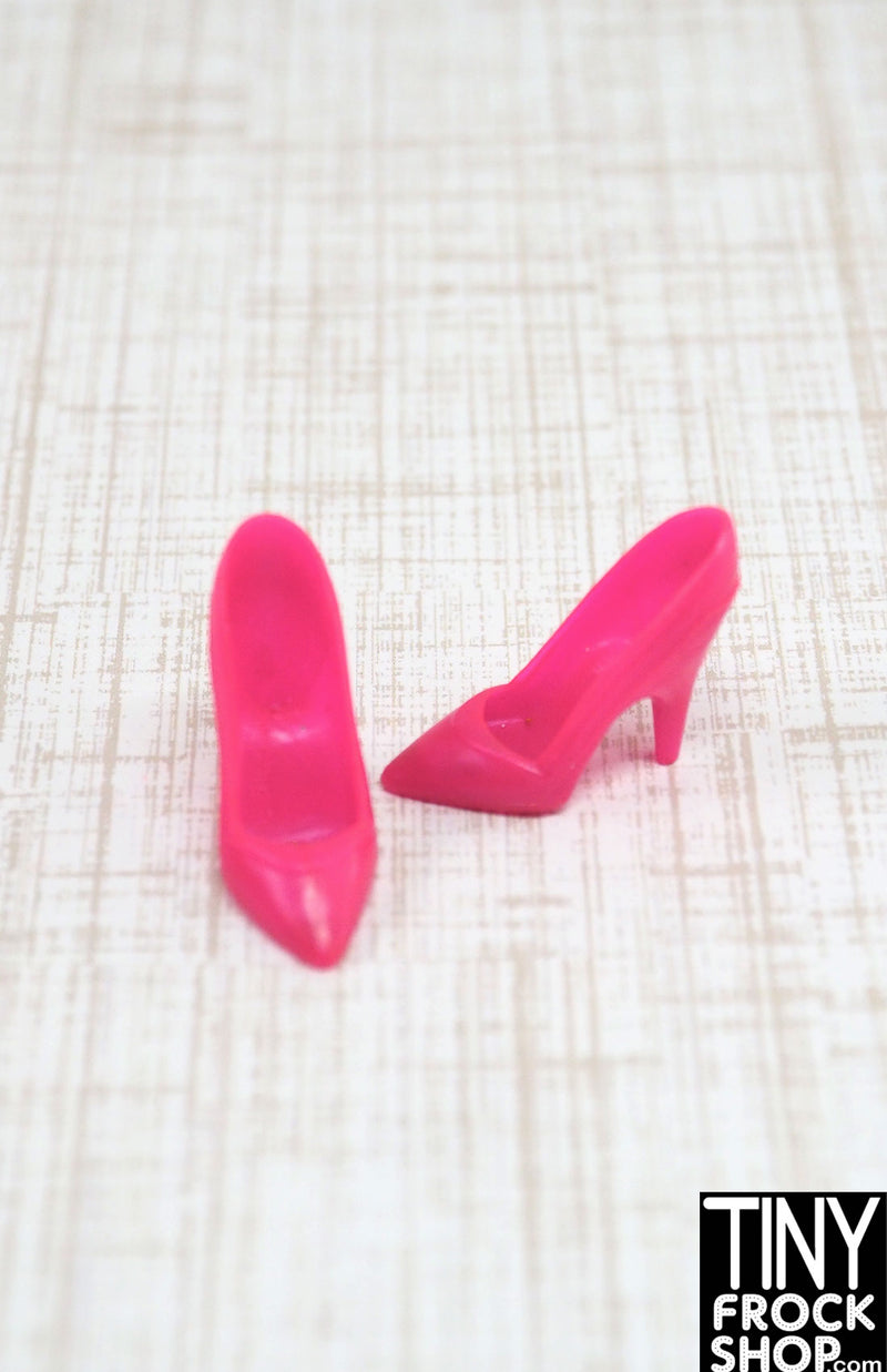12" Fashion Doll Lip Front Stiletto Heels - More Colors