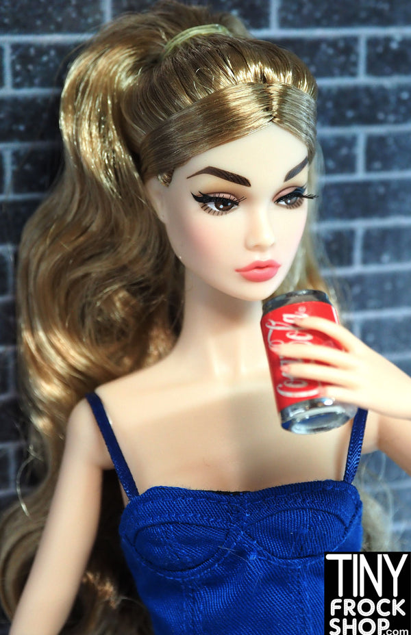12" Fashion Doll Metal Coke Drink