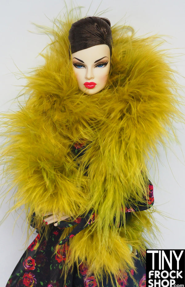 12" Fashion Doll Marabou Beaded End Boas by Pam Maness - More Colors