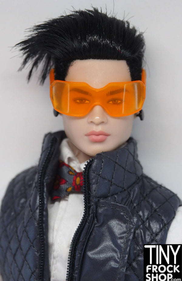 12" Fashion Doll Orange Die Cut Sunglasses