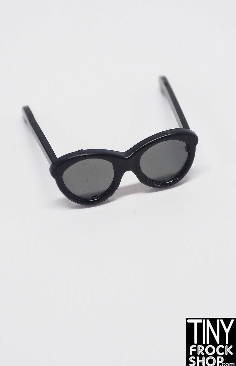 12" Fashion Doll Rounded Frame Sunglasses - 2 Colors