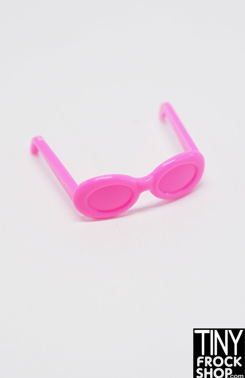 12" Fashion Doll Small Rounded Sunglasses - More Colors