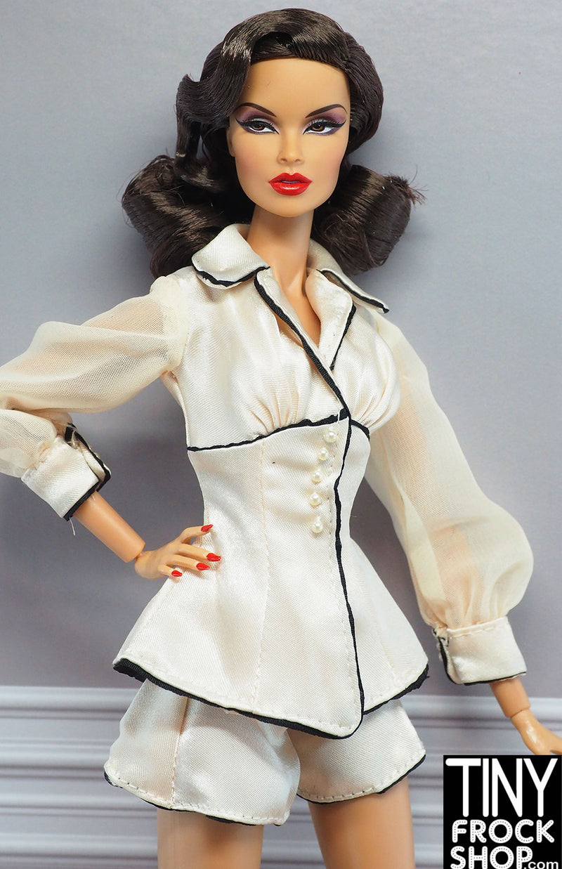 Barbie® 2004 Fashion Model Silkstone A Model Suite Retreat Jammy Set