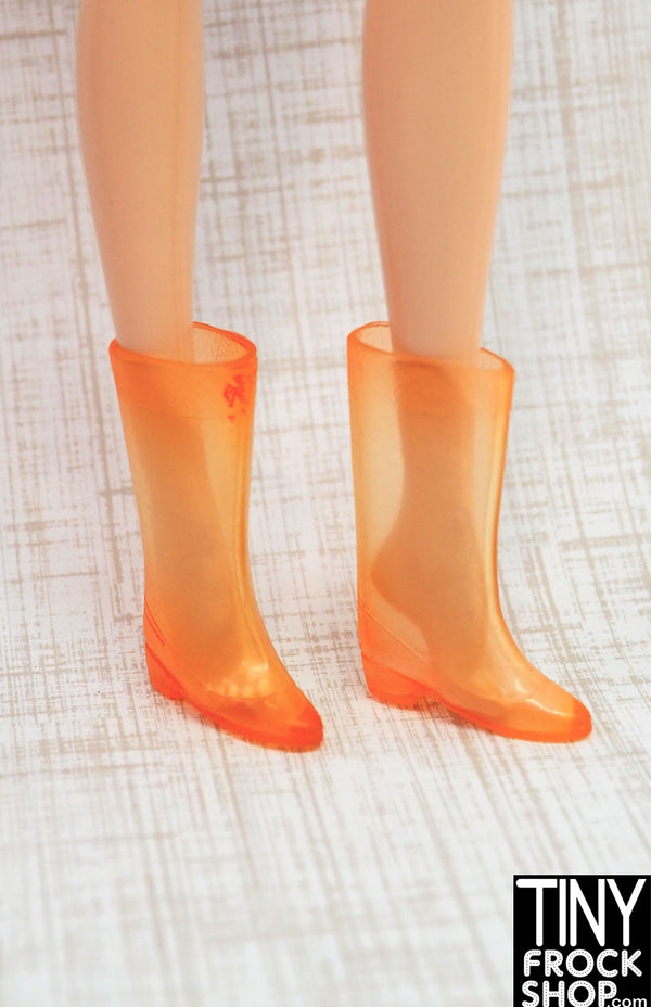 Barbie® Francie Translucent Orange Boots