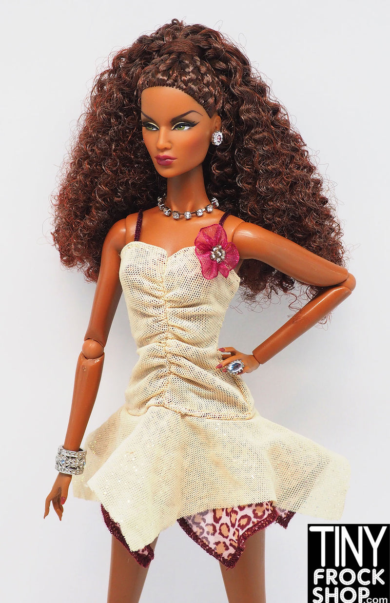 Barbie® My Scene Lindsay Lohan Cheetah and Net Dress