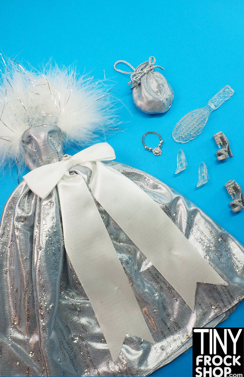 Barbie® Silver Royale Dress with Accessories
