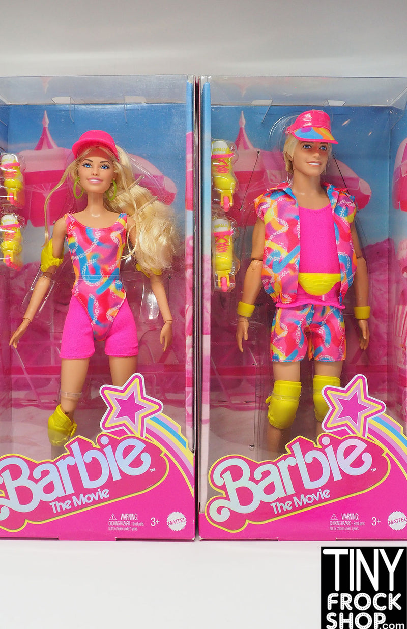 Barbie® The Movie Barbie & Ken in Inline Skating 2 Dolls Set NRFB