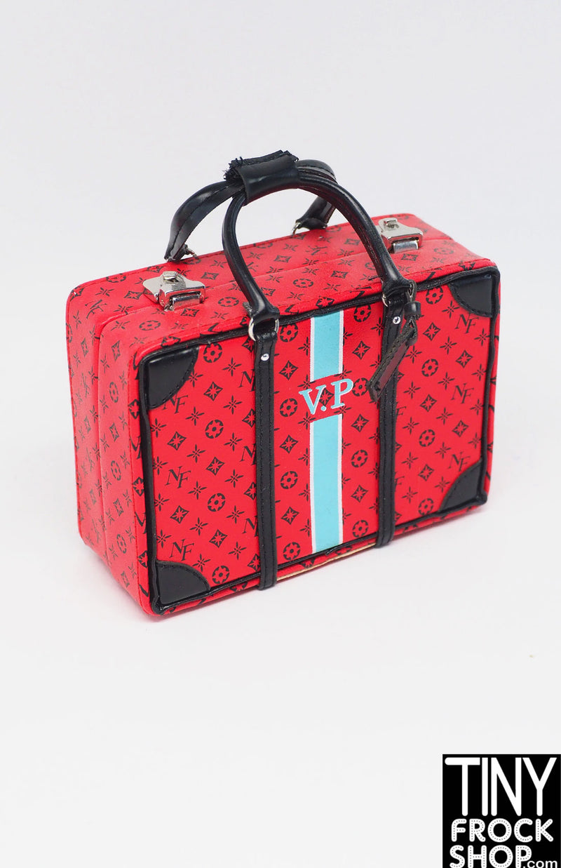 Integrity A Fashionable Legacy Violaine Perrin Red Luxury Suitcase