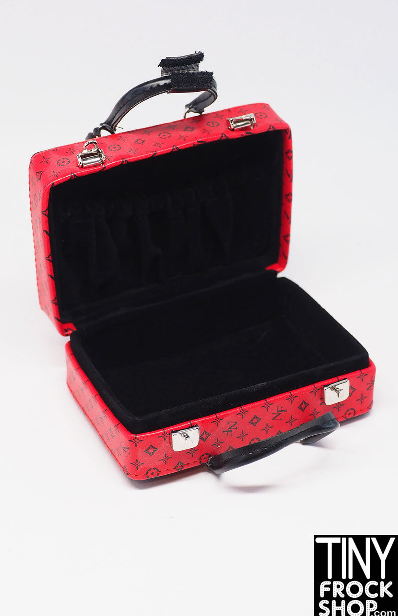 Integrity A Fashionable Legacy Violaine Perrin Red Luxury Suitcase