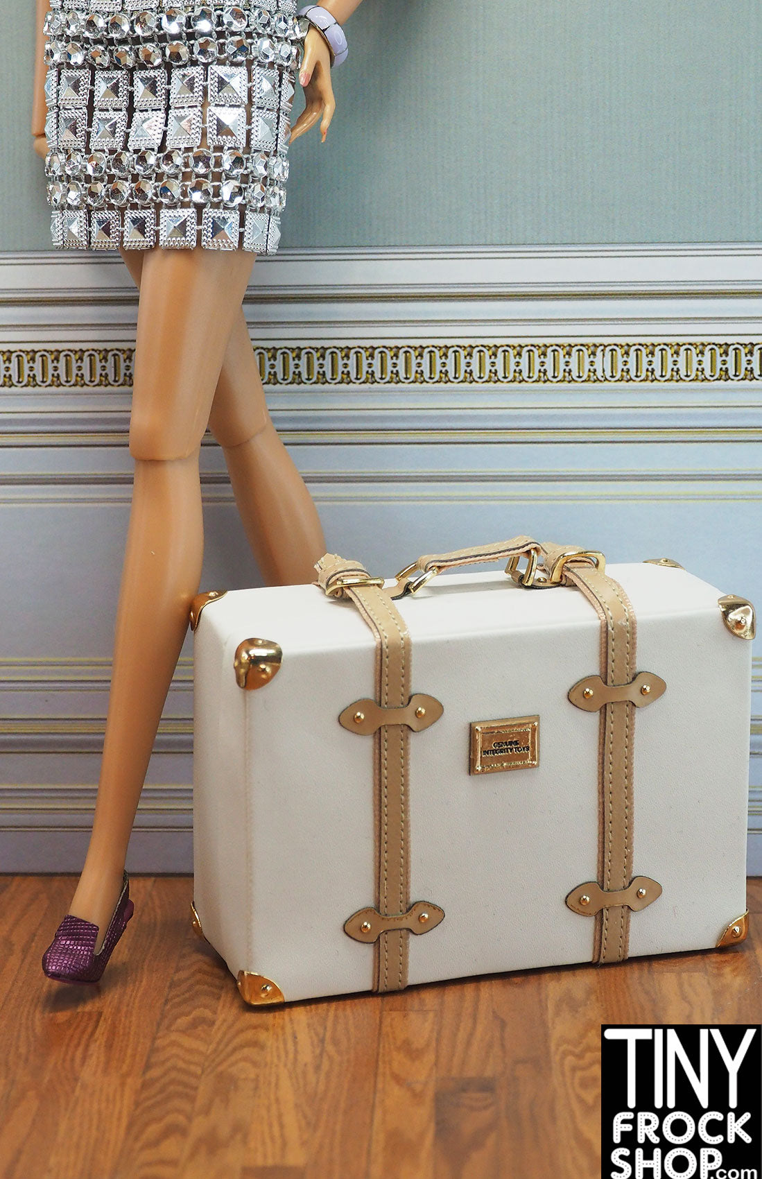Tiny Frock Shop Integrity Luxe Travels Large Luggage Suitcase
