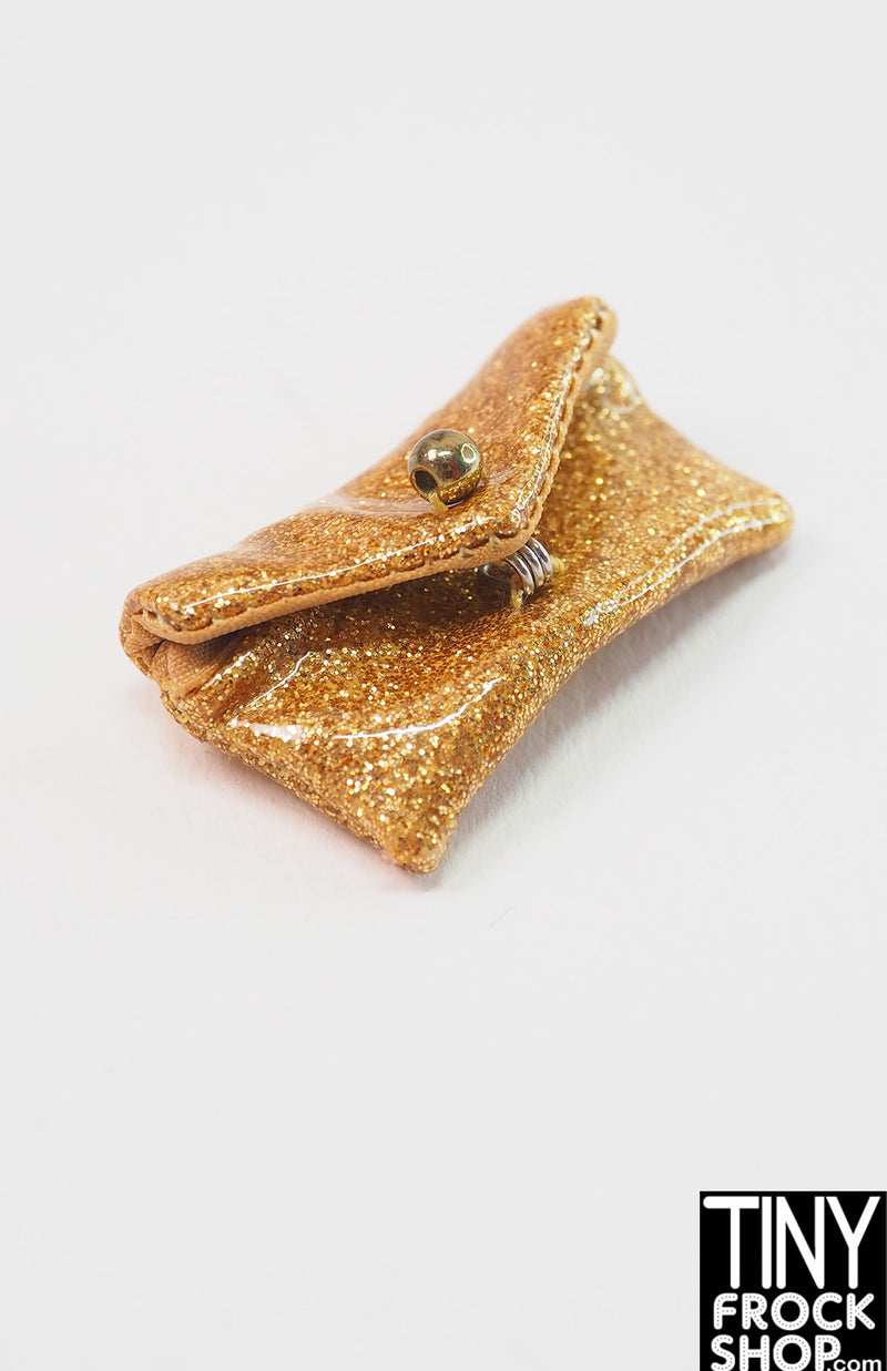 Integrity Poppy Parker 2015 Groovy Galore Gold Glitter Handbag