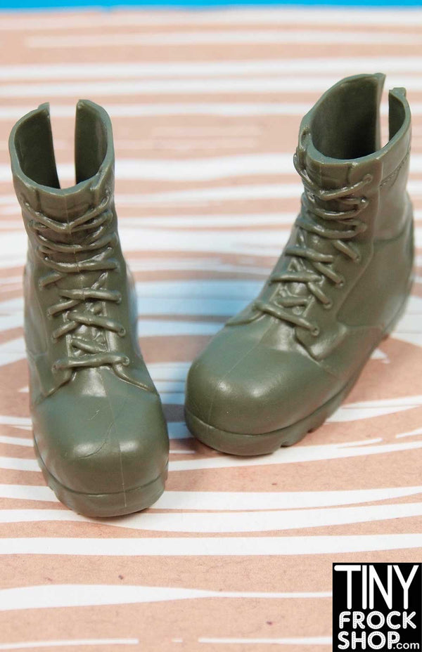 Avastars Male Green Combat Boots