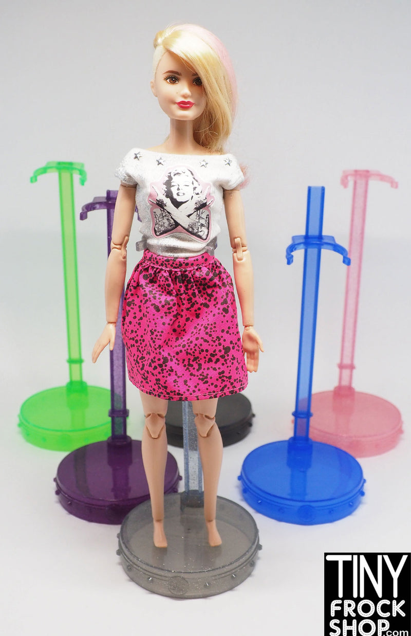Rainbow Shadow High Glitter Doll Stands - More Colors