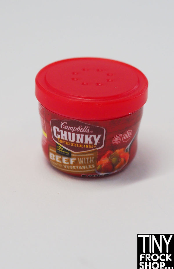 Zuru Mini Brands Campbells Microwave Chunky Beef with Country Vegetables Soup