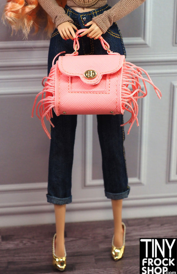 Zuru Mini Brands Fashion Peach Fringe Bag