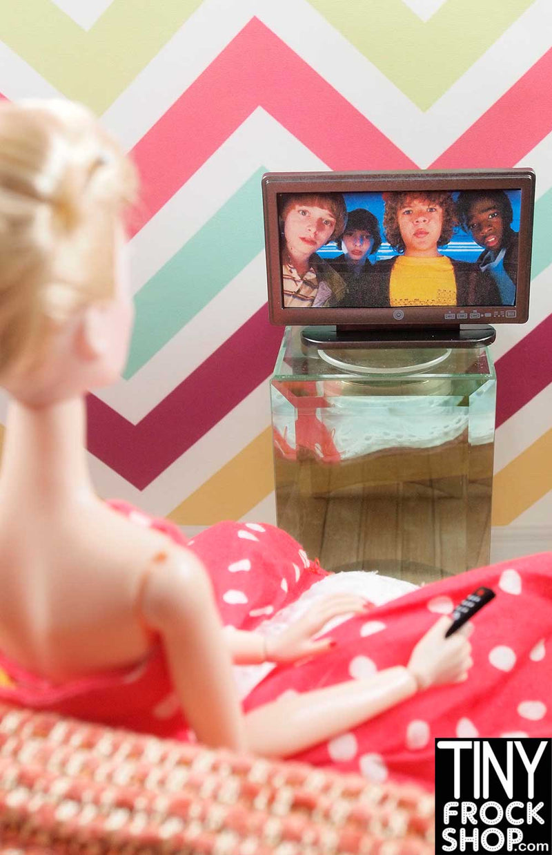 Barbie 3.25" Flat Screen TV with Remote! - TinyFrockShop.com