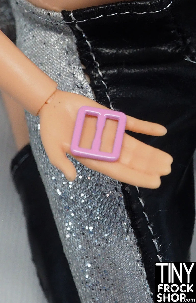6mm 12" Fashion Doll Candy Colored Small Buckles