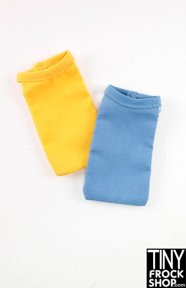 12" Male Fashion Doll Blue Or Yellow Cotton Dickies