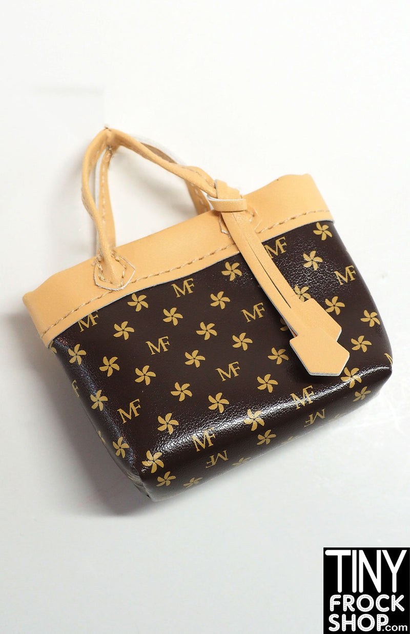 Zuru Mini Brands Fashion Brown Print Tote Bag Series 1