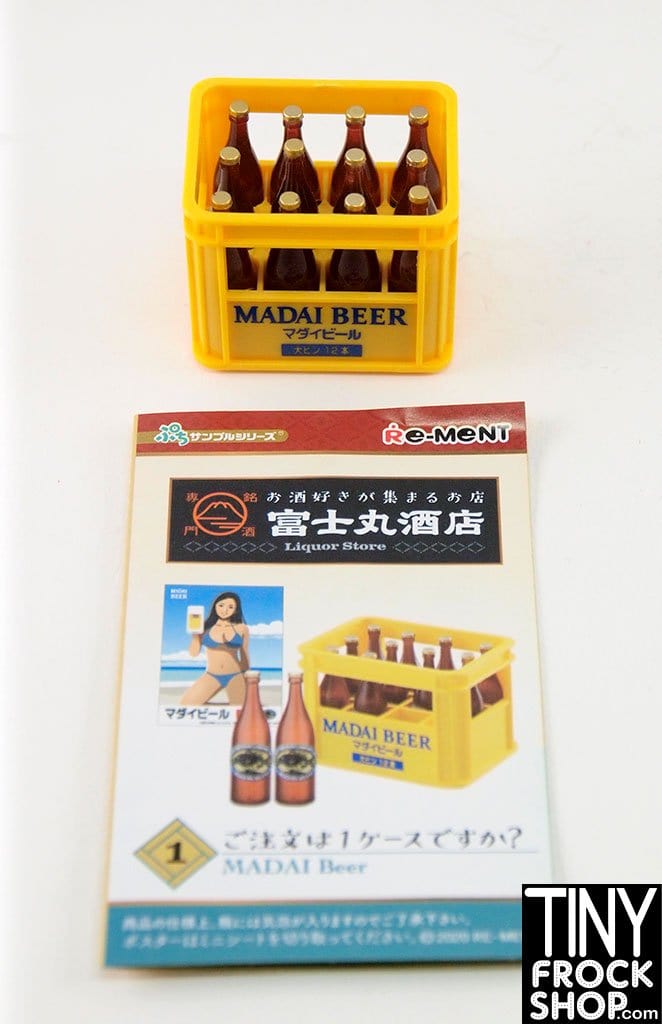 12" Fashion Doll Re-Ment Liquor Store Madai Beer Set 1