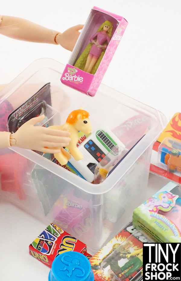 12" Fashion Doll Toy Box Storage Container