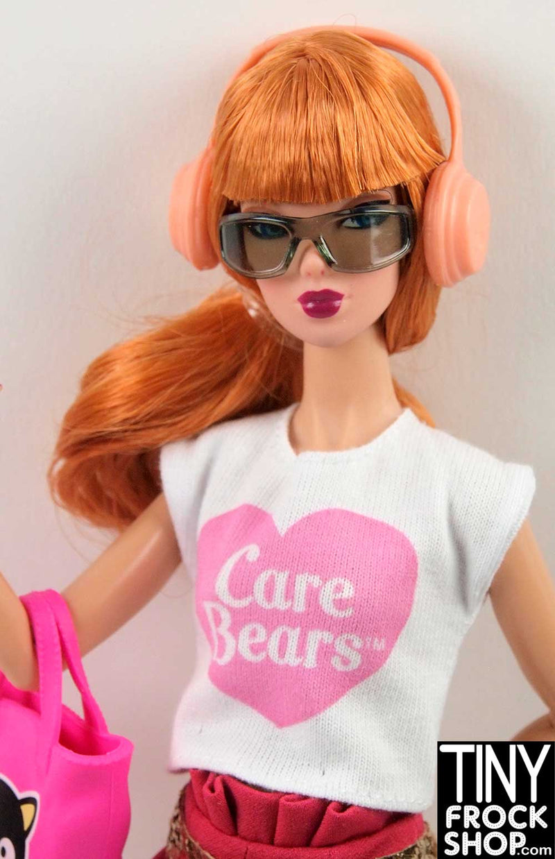 Barbie FKR85 Care Bears Graphic Heart Tee - TinyFrockShop.com