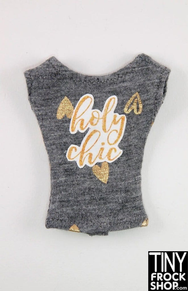 12" Fashion Doll Holy Chic Tee by Copious Spare Time for TFS