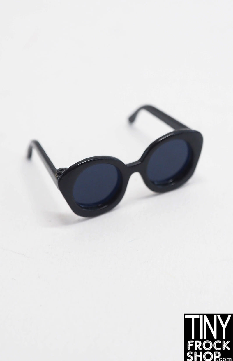 Integrity Mad For Milan Poppy Parker Black Folding Sunglasses