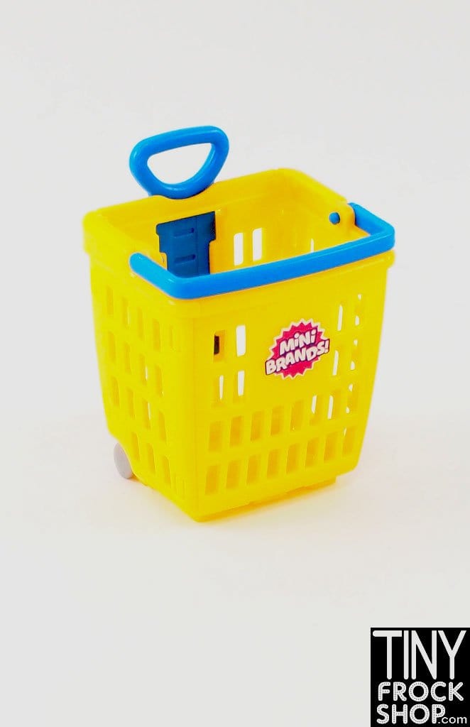 Zuru Mini Brands Yellow And Blue Wheelie Basket