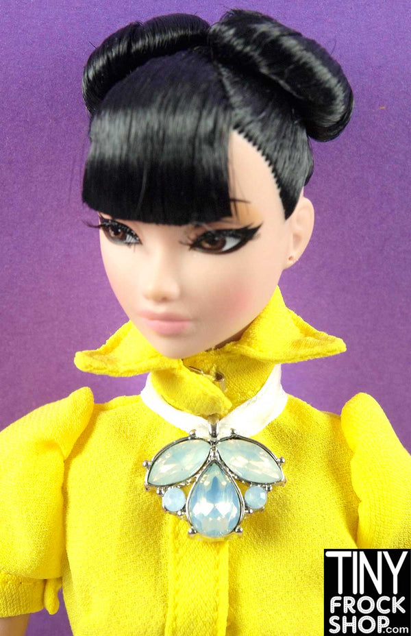 12" Fashion Doll Opalescent Stones Necklace by Pam Maness