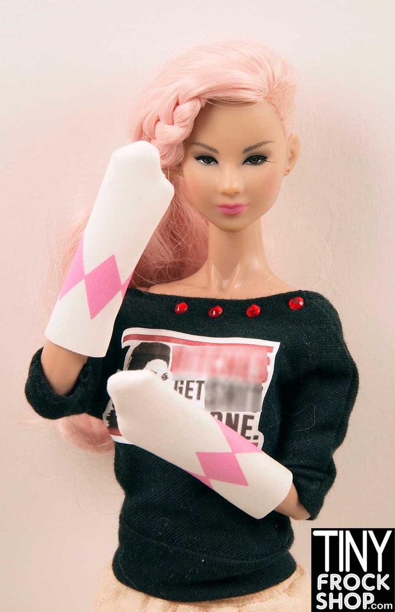 Barbie Superhero Boot And Glove 4 Piece Set - TinyFrockShop.com