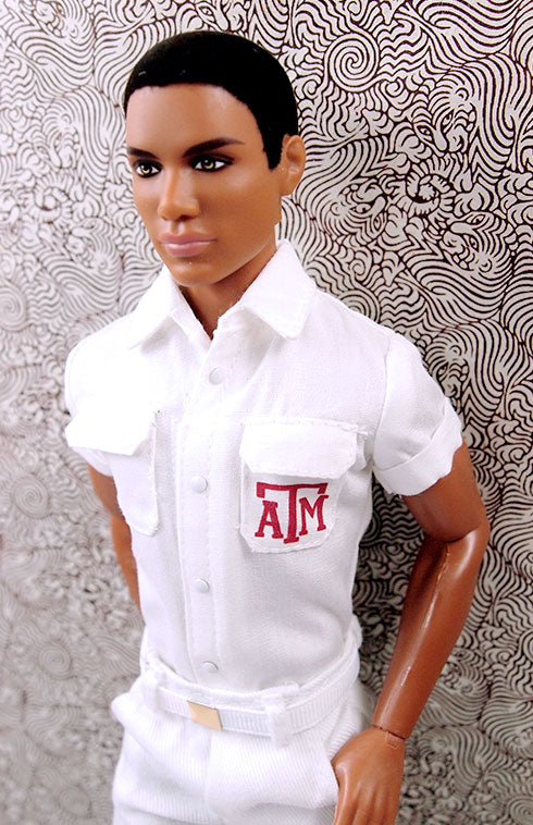 Tiny Frock Shop Ken® Texas A & M Shirt