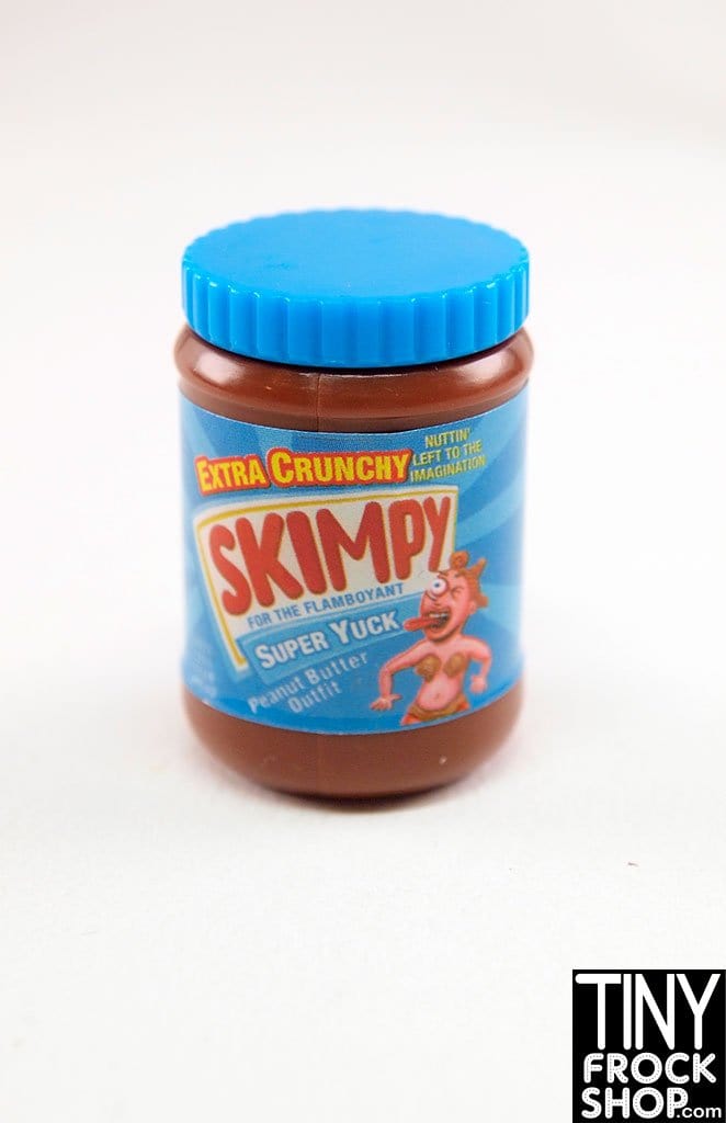 Super Impulse Wacky Packages Skimpy Extra Crunchy Peanut Butter