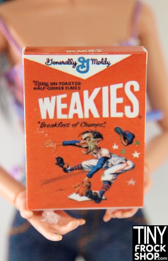 Super Impulse Wacky Packages Weakies Cereal
