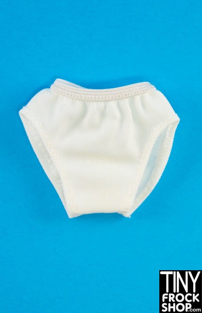 12" Fashion Doll White Panties- More Styles