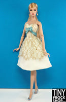 12" Fashion Doll 2012 Fashion Model Party Dress - Tiny Frock Shop