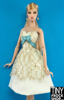 12" Fashion Doll 2012 Fashion Model Party Dress - Tiny Frock Shop