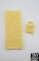 12" Fashion Doll Alex Dress with Bag by Knits4Dolls - More Colors