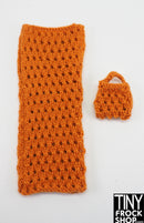 12" Fashion Doll Alex Dress with Bag by Knits4Dolls - More Colors