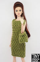 12" Fashion Doll Alex Dress with Bag by Knits4Dolls - More Colors