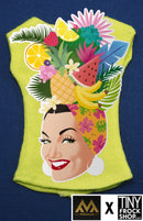 12" Fashion Doll Carmen Tee by Alejandro Mogollo Art