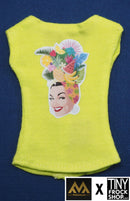 12" Fashion Doll Carmen Tee by Alejandro Mogollo Art