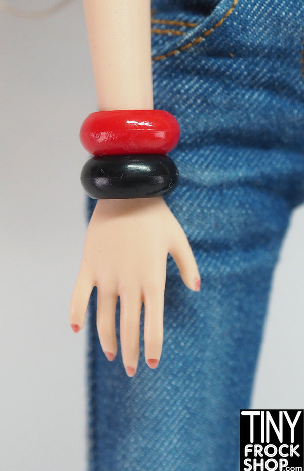 12" Fashion Doll Chunky Bracelet Set of 2