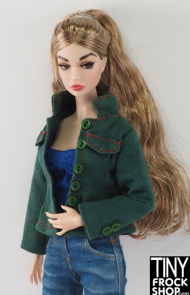 12" Fashion Doll Evergreen Jean Jacket