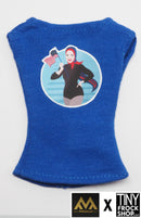 12" Fashion Doll Flag Tee by Alejandro Mogollo Art