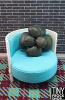 12" Fashion Doll Flower Puff Pillow - 2 Colors