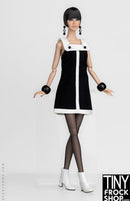12 Inch Fashion Doll -Graphic Beat Dress Look by Shantommo