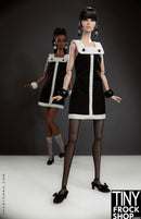 12 Inch Fashion Doll -Graphic Beat Dress Look by Shantommo